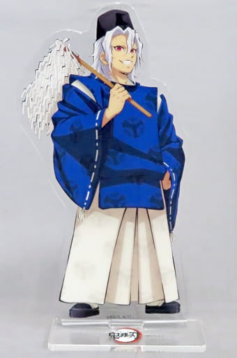 ufotable Tengen Uzui Demon Slayer Kimetsu no Yaiba Happy New Year Sumijiro and Hatsumode Illustration Acrylic Stand C101 Goods