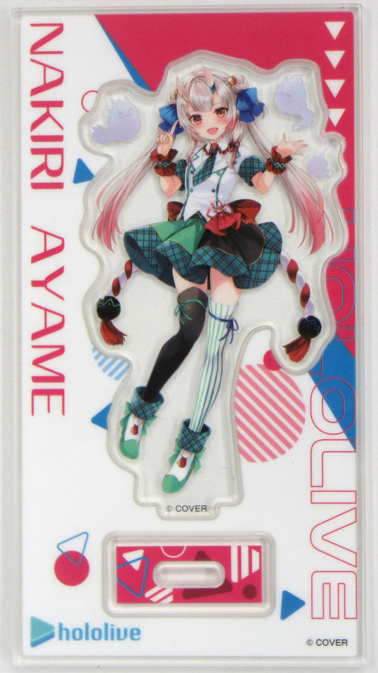 FamilyMart hololive original acrylic stand Holomart costume Nakiri Ayame