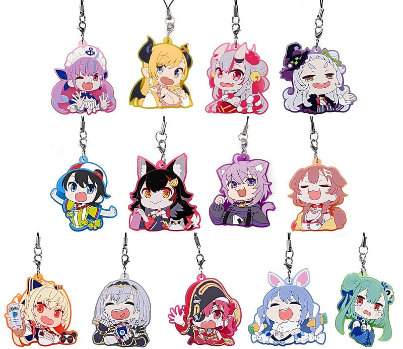 Bushiroadad Miscellaneous Goods All 13 Types Set Hololive Capsule Lava Strap vol 2