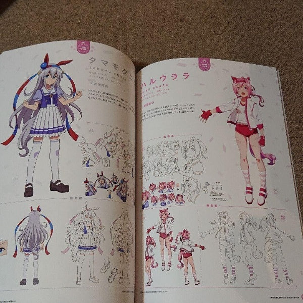 Uma Musume Pretty Derby Official Material Collection Book Manga Anime USED F/S