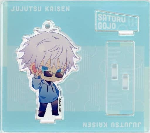 ・Accessory Satoru Gojou Jujutsu Kaisen Sorcery Fight Marui Branch Office Trading Acrylic Stand Keychain Hoodie Ver