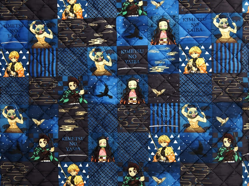 Dakimakura Cover Pillow Case/Sheet Collection Blue Bed Pad Demon Slayer Kimetsu no Yaiba x Shimamura