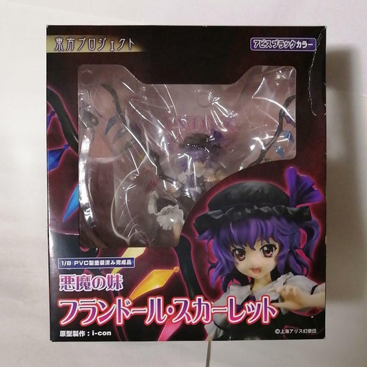 Touhou project Sister of the Devil Flandre Scarlet Abyss black color 1/8 Figure