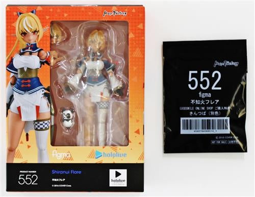 Max Factory figma 552 hololive production Shiranui Flare GOODSMILE ONLINE SHOP purchase bonus Kintsuba different color set GOODSMILE ONLINE SHOP limited figure Max Factory