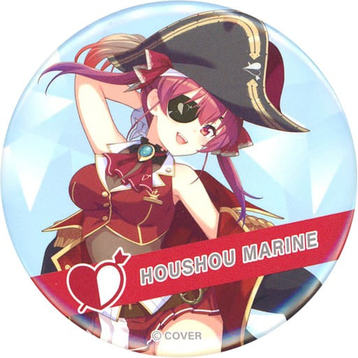 Cover Badge Pins Houshou Marine Hololive hololive SUPER EXPO 2022 Hololive Random Can Badge