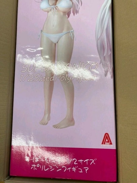 Super Sonico 1/2 Limited Sexy Cute Girl Bikini official Jumbo Figure Japan New