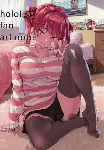 track back general doujinshi for men Virtual Youtuber hololive fan art note / track back