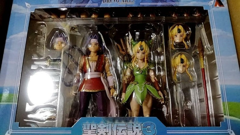 Bring Arts Seiken Densetsu TRIAL of MANA Hawkeye & Reese Figure SQUARE ENIX