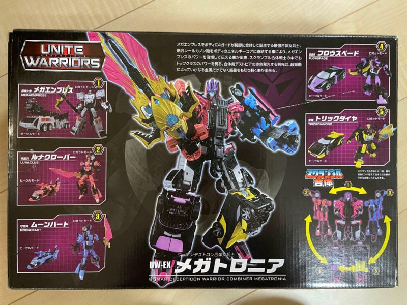 Takara Tomy Transformers Unite Warriors UW-EX Megatronia Action Figure