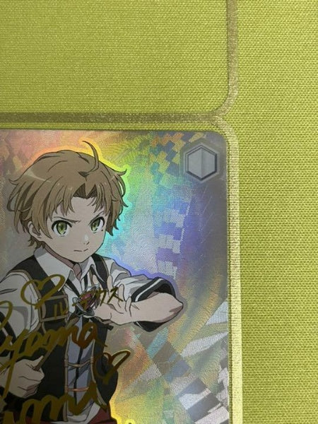 Signed Weiss Schwarz MUSHOKU TENSEI RUDEUS Card MTI/S83-T06SP SP Foil Japan