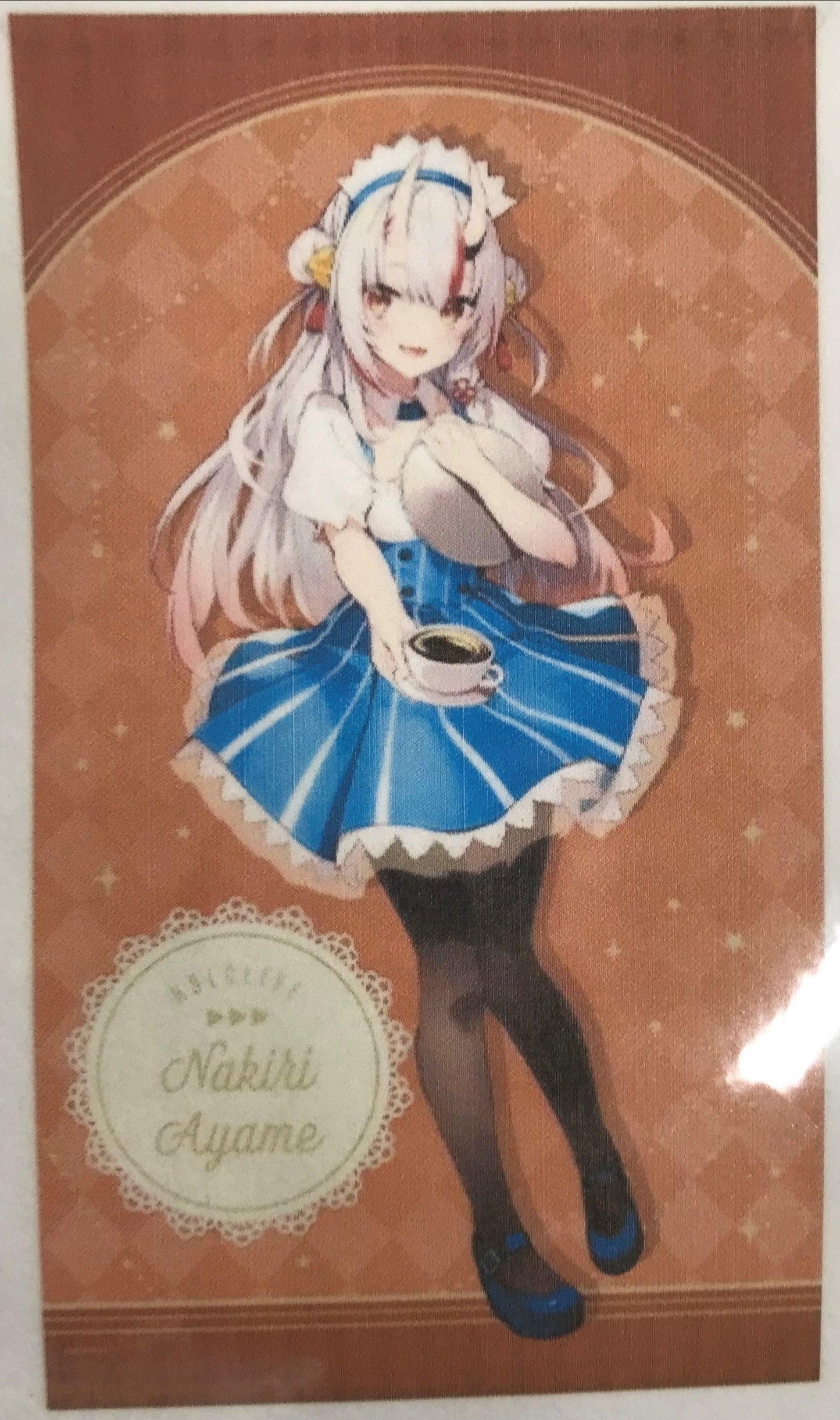 Lawson hololive life-size tapestry Nakiri Ayame B