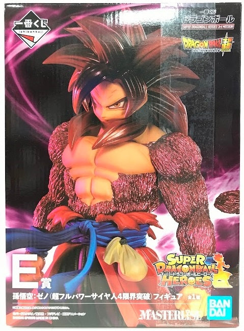 BANDAI SPIRITS ichiban kuji Dragon Ball SUPER DRAGONBALL HEROES 3rd MISSION E Award Son Goku Zeno Super Full Power Saiyan 4 Limit Breaking Figure
