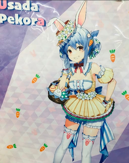 Movic hololive B2 Tapestry Usada Pekora Easter Rabbit