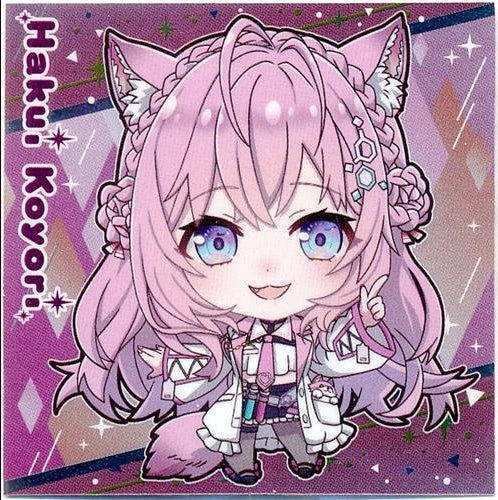 Bandai hololive Itajaga vol.1 metallic seal Hakui Koyori