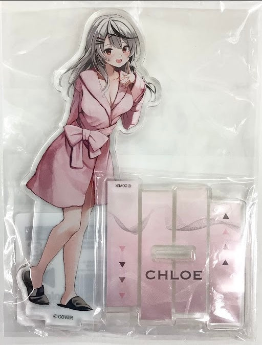 Chugai Mining hololive life-size acrylic stand bathrobe ver. Sakamata Chloe