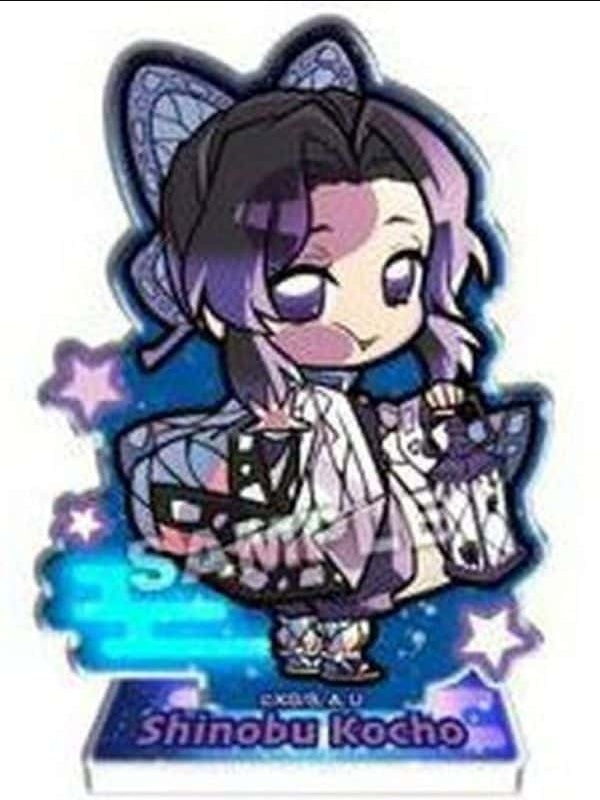 Takara Tomy Arts Shinobu Kochou Pita Deformed Demon Slayer Kimetsu no Yaiba Night Patrol Trading Acrylic Stand