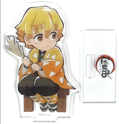 ufotable Zenitsu Agatsuma Demon Slayer Kimetsu no Yaiba x Machi Asobi CAFE Moon Viewing Event 2020 Random Acrylic Stand