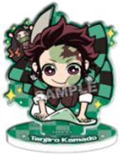 Takara Tomy Arts Tanjirou Kamado Cleaning Pita Deformed Demon Slayer Kimetsu no Yaiba Immersed in Hobby Trading Acrylic Stand