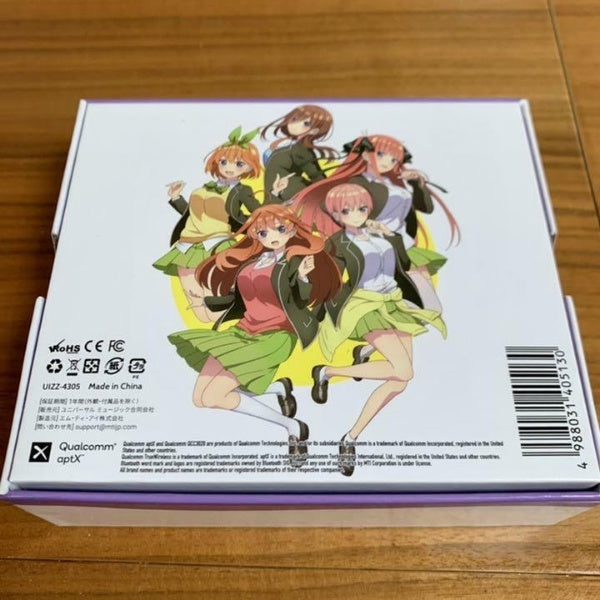 nino nakano model true WIRELESS STEREO EARPHONE the Quintessential Quintuplets