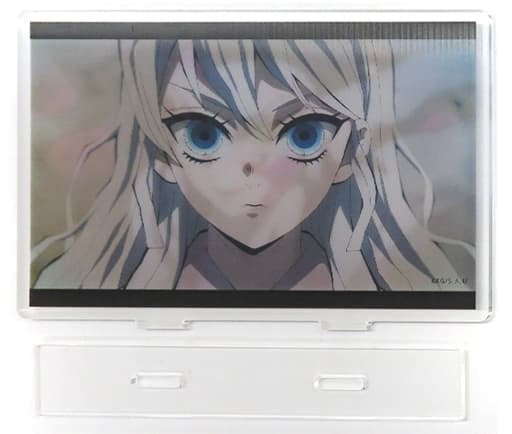 Daki Ume Ume family and first quarter land lenticular acrylic stand Demon Slayer Kimetsu no Yaiba red-light district character picture scroll cafe in ufotable Cafe x Machi Asobi CAFE 4th season