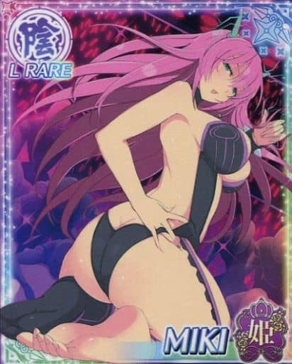 HOBBY STOCK Anime Trading Card/L RARE/Senran Kagura NewWave G Burst Real Card PR002 L RARE Miki