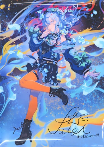 Animate / Hippopotamus Clear Poster Duplicate Sign Commented A3 Clear Poster Suisei Hoshimachi CD Vtuber Hololive Suisei Hoshimachi / Specter Animate Purchase Bonus