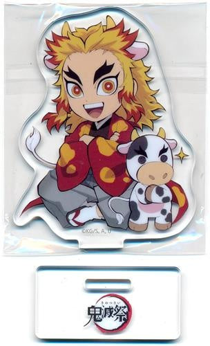 Ufotable Demon Slayer Kimetsu no Yaiba Mini Chara Random Acrylic Stand Kyoujurou Rengoku