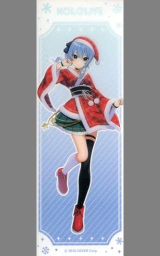 Chugai Mining Miscellaneous Goods Hoshimachi Suisei Christmas Original Clear Bookmark Vtuber Hololive x Tokyo Sky Tree Town Cafe Menu Order Bonus
