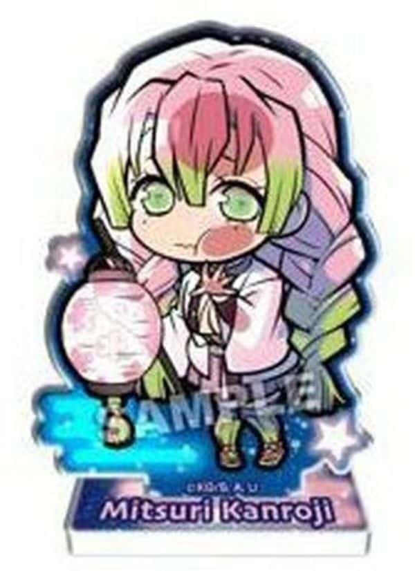 Takara Tomy Arts Mitsuri Kanroji Pita Deformed Demon Slayer Kimetsu no Yaiba Night Patrol Trading Acrylic Stand