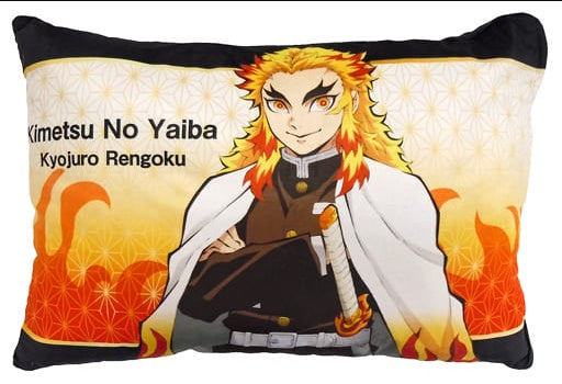Takara Tomy Arts cushion, body pillow, main body Kyoujurou Rengoku pillow with cover Demon Slayer Kimetsu no Yaiba x Shimamura