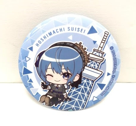 hololive Chugai Mining Hololive Trading Can Badge Mini Character Ver. Hoshimachi Suisei