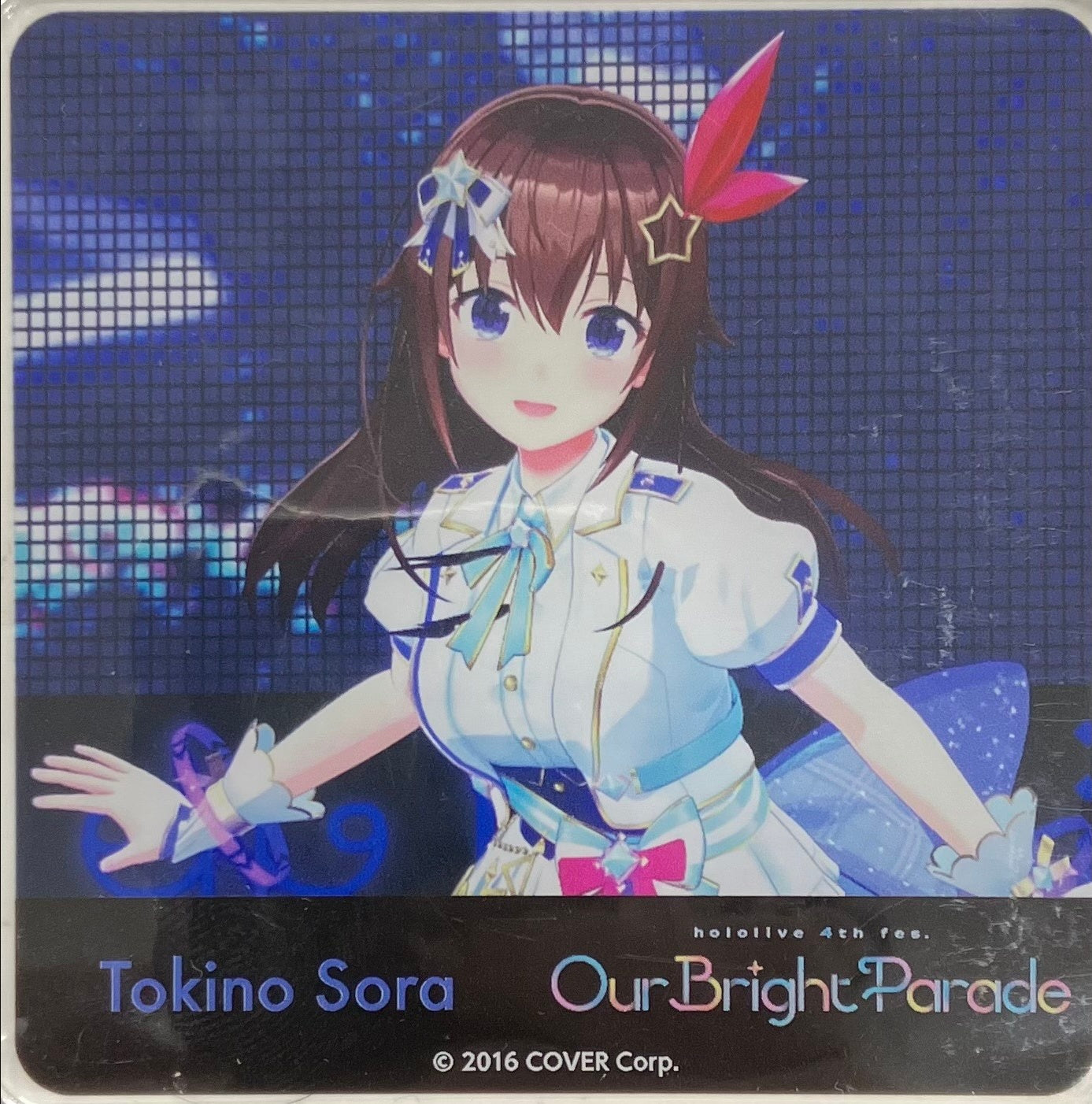 JOYSOUND hololive hololive 4th fes. Our Bright Parade×JOYSOUND Miruhako Acrylic Coaster Tokino Sora