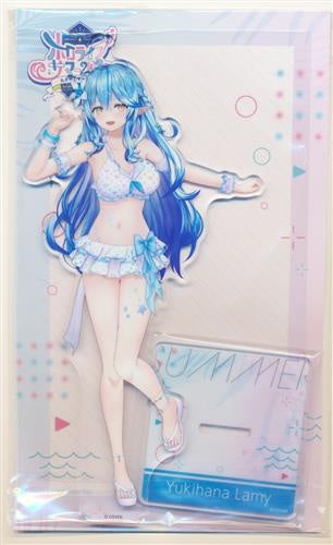 hololive hololive hololive Summer 2022 3D acrylic stand Shiny Wave ver. Yukihana Lamy