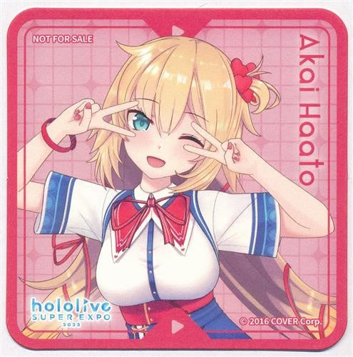Cover hololive hololive SUPER EXPO 2023 random coaster Akai Haato hololive SUPER EXPO 2023