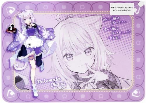 Double Culture Partners hololive Lottery Holo Cooking Refill Clear Placemat Award Clear Placemat Nekomata Okayu