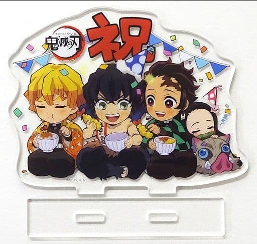 Assembly Acrylic Stand Demon Slayer Kimetsu no Yaiba x ufotable cafe Inosuke Hashibira Birthday Festival