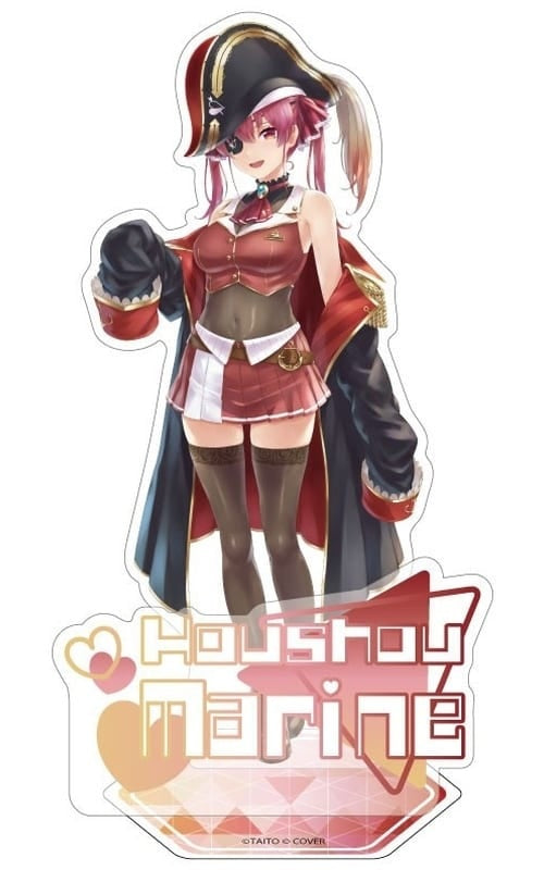 Taito miscellaneous goods Houshou Marine Acrylic stand Scribble Kingdom x Hololive