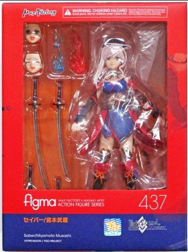 Max Factory figma 437 Fate/Grand Order Saber/Miyamoto Musashi Figure Max Factory