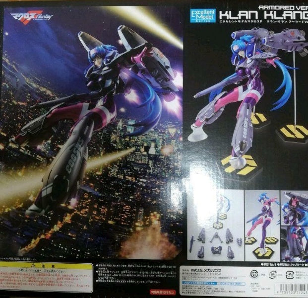 Excellent Model Macross Frontier Klan Klang Armored Ver. MegaHouse Figure Japan