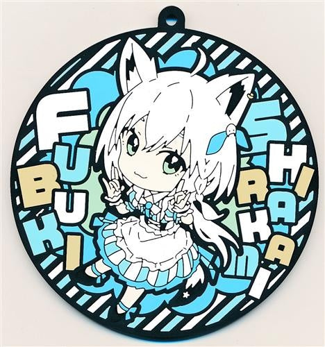 Lawson hololive Lottery Holo Cooking Rubber Coaster Award Rubber Coaster Shirakami Fubuki B