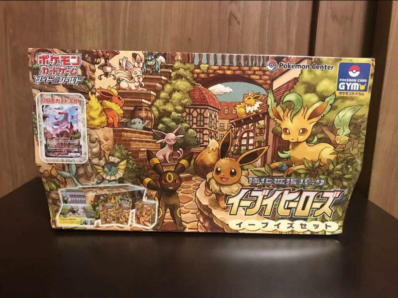 Pokemon Card Game Sword & Shield Eevee Heroes Eevee's Set Gym Japan Import Toy