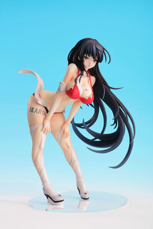 Vertex Figure Ikaruga -Queen of the Circuit- Senran Kagura NewWave G Burst 1/6 Pre-painted PVC Figure