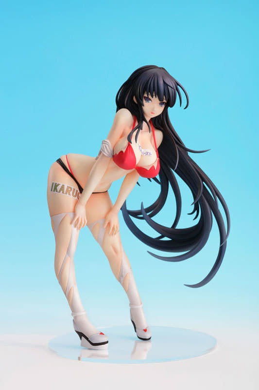 Vertex Figure Ikaruga -Queen of the Circuit- Senran Kagura NewWave G Burst 1/6 Pre-painted PVC Figure