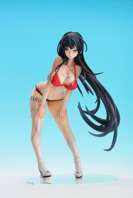 Vertex Figure Ikaruga -Queen of the Circuit- Senran Kagura NewWave G Burst 1/6 Pre-painted PVC Figure