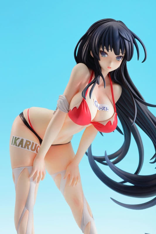 Vertex Figure Ikaruga -Queen of the Circuit- Senran Kagura NewWave G Burst 1/6 Pre-painted PVC Figure