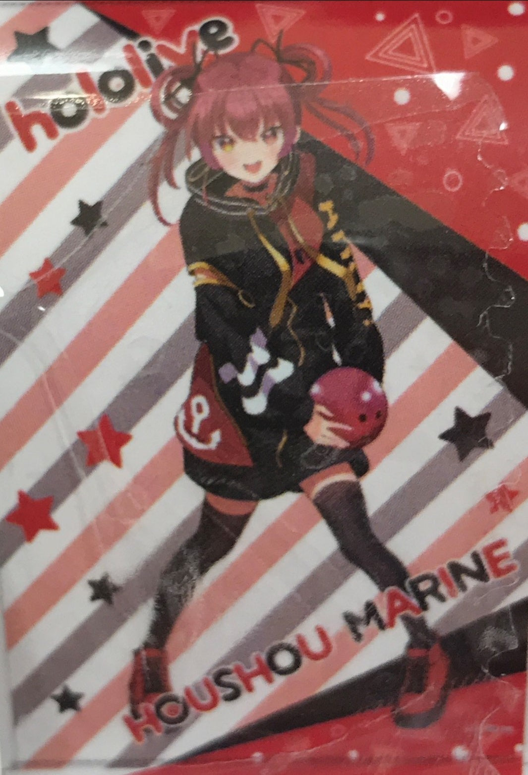 ROUND1 hololive×ROUND1 B2 tapestry Houshou Marine collaboration ver