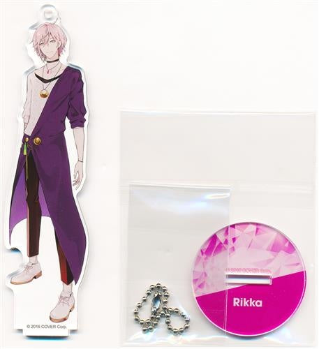 CAPCOM Holostars x Cap Tore Acrylic Stand Key Holder Rikka