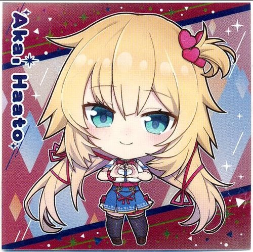 Bandai hololive Itajaga vol.1 metallic seal Akai Haato