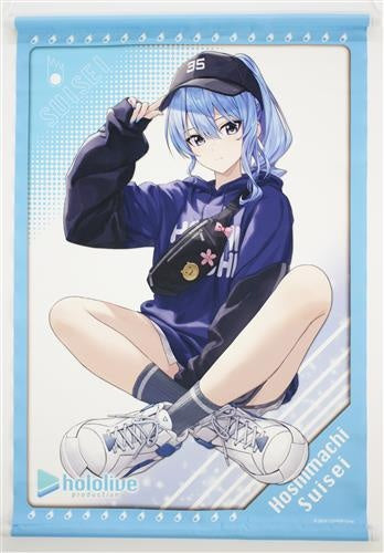 Cover hololive×MOLLY.ONLINE collaboration tapestry miComet Hoshimachi Suisei