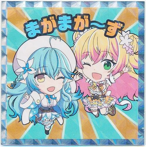 Lawson hololive hololive Man Glitter Sticker Magamagazu Yukihana Lamy Momosuzu Nene Secret